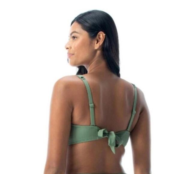 COCO REEF Women's Charisma Bra-Sized Bikini Top Palm Green 32/34DD swimwear top - Picture 5 of 16